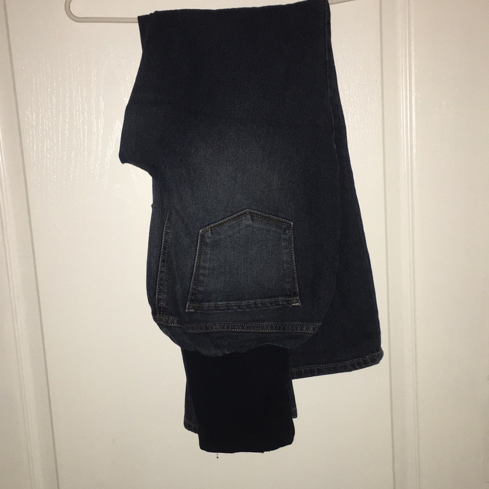 Full belly maternity jeans Size L